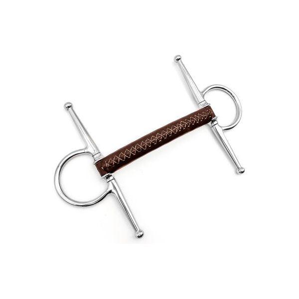 Adam Bit Fager Adam Leather Bit Full Cheek – Fager Bits USA